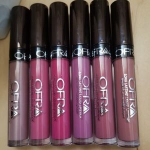 Ofra liquid lipsticks
